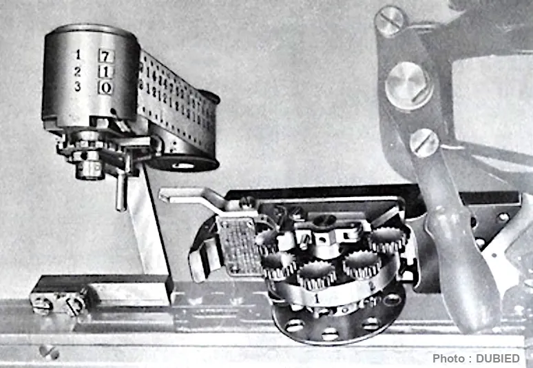 Super-8 DUBIED pour Machines MM, MR, et CS, en Jauges 25, 28, 32, et 36